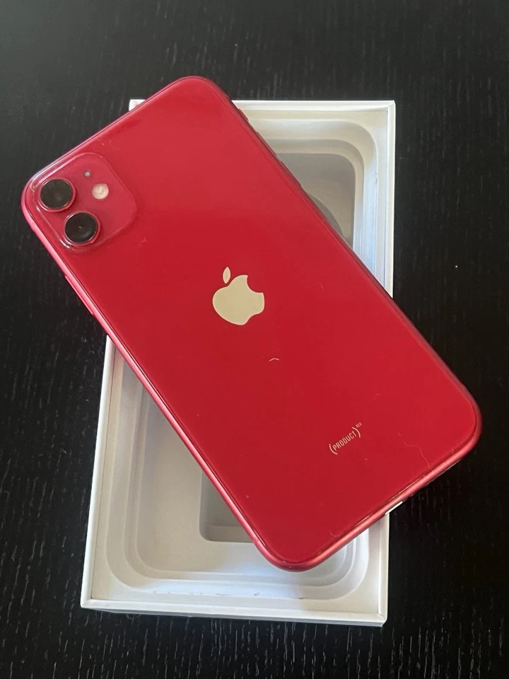 Apple iPhone 11 (PRODUCT)RED - 64GB (Unlocked) - Image 1 of 3