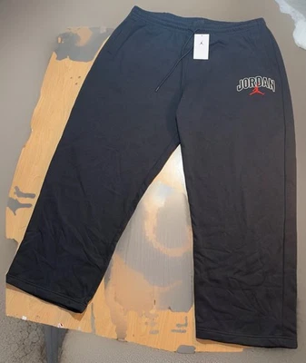 Pantalones deportivos Air Jordan Brooklyn Joggers Wordmark Logo O/s IB7243 010 3XL NUEVOS Foto 1 de 4