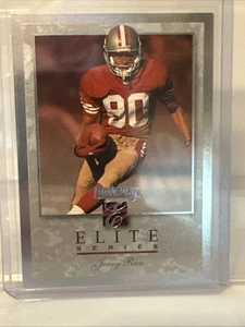 1999 Donruss Elite Series #13, JERRY RICE /10000, San Francisco 49ers, NFL HOF - Picture 1 of 4