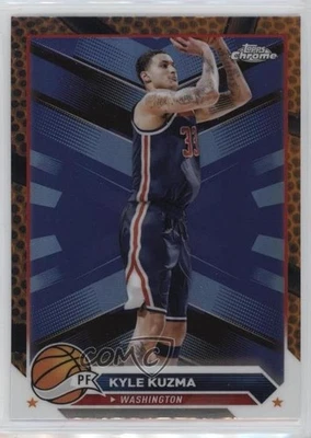 2023-24 Topps Chrome Orange Basketball Refractor Kyle Kuzma #139 - Image 1 of 2