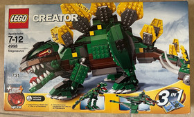 Lego Creator Stegosaurus Dinosaur 4998 3 in 1 Set NEW Factory Sealed 731 pcs