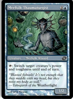 MTG Merfolk Thaumaturgist NEARMINT NM / Magic The Gathering : Planar Chaos - Image 1 of 2