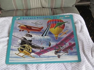 Vintage - Puzzle Patch - 25 Piece Picture Puzzles - flying 1999 - Picture 1 of 4