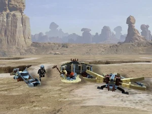 Lego Star Wars The Mandalorian (75299) Trouble on Tatooine 2021 retirado con manual - Imagen 1 de 11