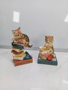 Estatuillas de gatos Country Artists Gatitos Your Sweet & Hang in There - Juego de 2 - Imagen 1 de 7