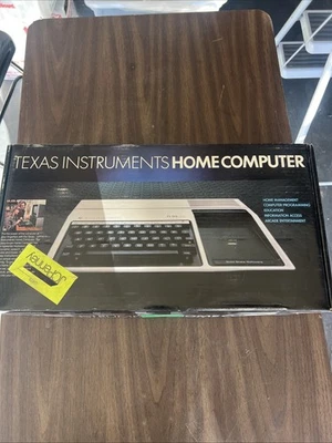 Vintage Texas Instruments TI 99/4A Home Computer System NEW In Box - Image 1 of 4