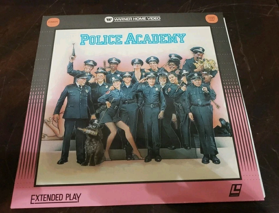 Police Academy Laserdisc Steve Guttenberg Kim Cattrall Comedy Slapstick Y3 Foto 1 de 4