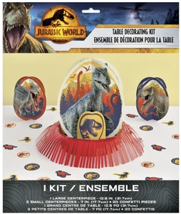 Jurassic World Dinosaurier Geburtstag Party Tischdeko Set ~ NEU - Bild 1 von 4
