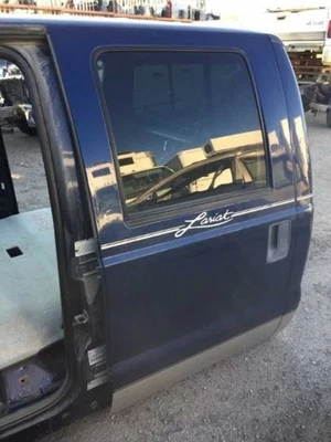 08-12 Ford F250 Super Duty LH Trasero Izquierdo Doble Cabina Puerta Azul y Dorado LARIAT 2 Tonos Foto 1 de 4