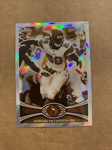 Adrian Peterson 2012 Topps Chrome Refractor Sepia /99  Vikings #158