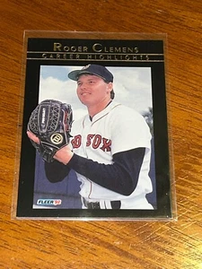 Roger Clemens 1992 Fleer Career Highlights #14 - Picture 1 of 1