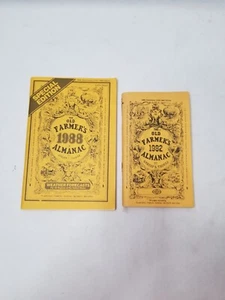 The Old Farmer's Almanac Yankee Pub. 1982 and 1988 Anniversary Editions  V14 - Imagen 1 de 4