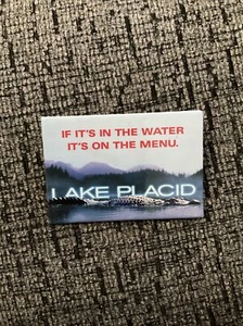 Lake Placid (1999) Theater Movie Promo Button Pin Back - Picture 1 of 2