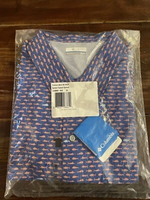 Camisa de pesca Columbia. Camiseta Troller Best SS Sorbet Tossed Gamefi  Foto 1 de 3