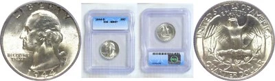 1944-D 25C Silver Washington Quarter ICG MS67 - Image 1 of 3