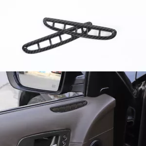 Cubierta de panel de ventilación de aire acondicionado de puerta interior de fibra de carbono para Chrysler 300 2015+ - Imagen 1 de 9