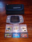 Gameboy Advance Console, Games And Case Tested 