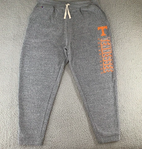 Champion Tennessee Volunteers Sweatpants Pants Adult XL Gray Cotton/Poly Blend Cover