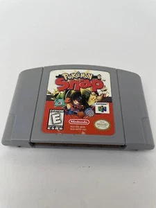 Pokemon Snap (Nintendo 64, 1999) N64 authentische Spielpatrone getestet funktioniert - Bild 1 von 4