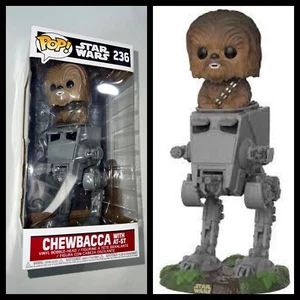 MIB NEW Funko Pop Star Wars 236 Chewbacca with ATST 10" Vinyl Figure Return Jedi - Picture 1 of 12