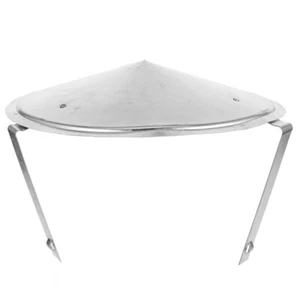 Cappello Antipioggia Imbuto Fumo Impermeabile Chimmy Cap Camino Copertura Inox - Foto 1 di 12