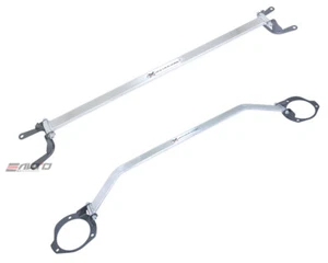 MEGAN Race Spec Front + Rear Upper Strut Tower Bar Brace for Subaru STi 15-17 - Picture 1 of 1