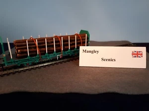 MANGLEY SCENICS 1/76 Scale S log load for Hornby OTA wagon model railway OO - Picture 1 of 3