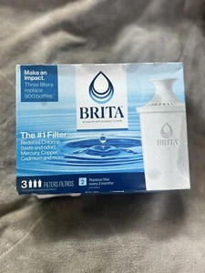 NEW Brita Water Filter Pitcher Advanced Replacement Filters 3 Count Pack - Picture 1 of 7