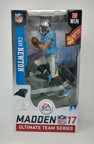 McFarlane Madden NFL 17 Ultimate Team Series 1 Cam Newton Figure Panthers Cover