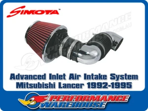 Simota Advanced Inlet Air Intake Suits Mitsubishi Lancer 1992-95 Chrome - Bild 1 von 2