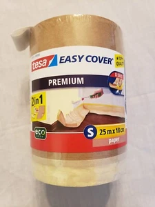 Tesa Maler Band und Papier 25 m x 18 cm (82 Fuß x 7 Zoll) - Bild 1 von 4