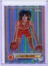 2022 Topps Chrome McDonald's All American Refractor ANTHONY BLACK Card # 14