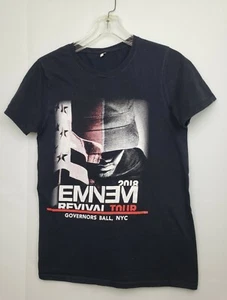 Eminem Revival Tour-Governor's Ball NYC T-Shirt schwarz Gr. Small  - Bild 1 von 4