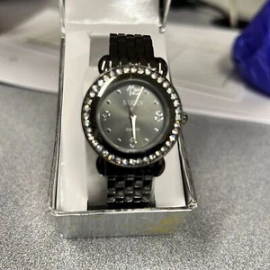 MZ Berger& Company StudioTime Black Tone Quartz Ladies Watch - Picture 1 of 7
