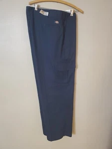 Pantalones cargo Dickies Flex relajados calce recto para hombre 44x30 azul marino Rn20697 #1943 - Imagen 1 de 10