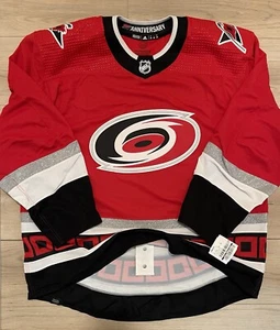 NEW Adidas MiC Carolina Hurricanes Team Issue 25th Anniversary Jersey size 60 - Picture 1 of 8