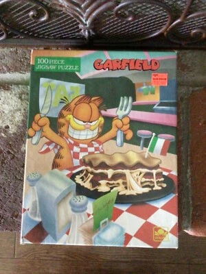 Nice VIntage 1978 Golden 100 Piece Garfield Puzzle 11.5 in x 15 in 100% Complete - Image 1 of 4