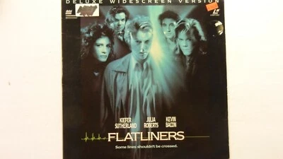 Flatliners LASERDISC 1990 Kiefer Sutherland Julia Roberts Kevin Bacon W. Baldwin - Image 1 of 4
