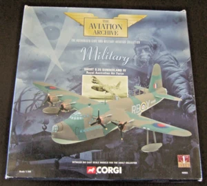 CORGI AVIATION ARCHIVE SHORT S.25 SUNDERLAND III AUSTRALIAN RAF 1:144 48803 - Picture 1 of 12