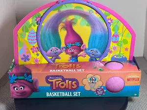 TROLLS - BASKETBALLKORB SET - Dream Works 2018 - NEU - TÜRHÄNGER SET - Bild 1 von 6