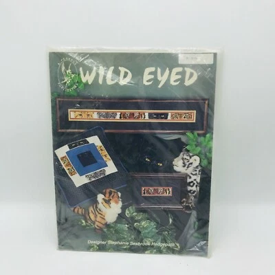 Pegasus Wild Eyes Cross Stitch Embroidery Patterns Stephanie Seabrook Hedgepath - Image 1 of 4