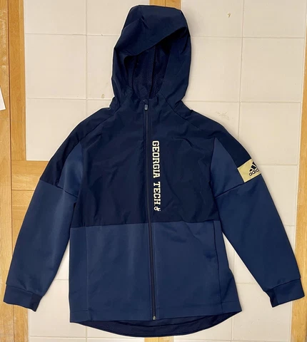 Adidas Georgia Tech Yellow Jackets Team Issued Jacket Mens Sz L  EUC! Cover