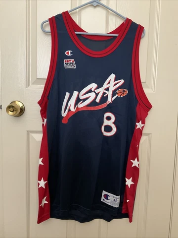 Champion 1996 Olympics USA Dream Team Scottie Pippen Basketball Jersey - Size 48 Cover