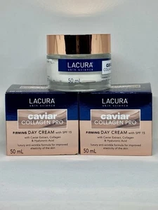 LACURA CAVIAR Collagen Pro Anti Wrinkle Firming Day Cream SPF 15 50ml - Picture 1 of 7