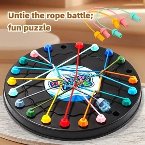 String Solution Rope Knots Challenge Interactive Parent-Child Activities - Picture 1 of 7