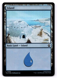 Island #283 [L Foil] Magic Avatar: The Last Airbender NM - Picture 1 of 2