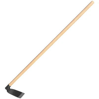 Azada con mango de madera Zenport J6-208, hoja de acero al carbono de 7 pulgadas, beige Foto 1 de 4