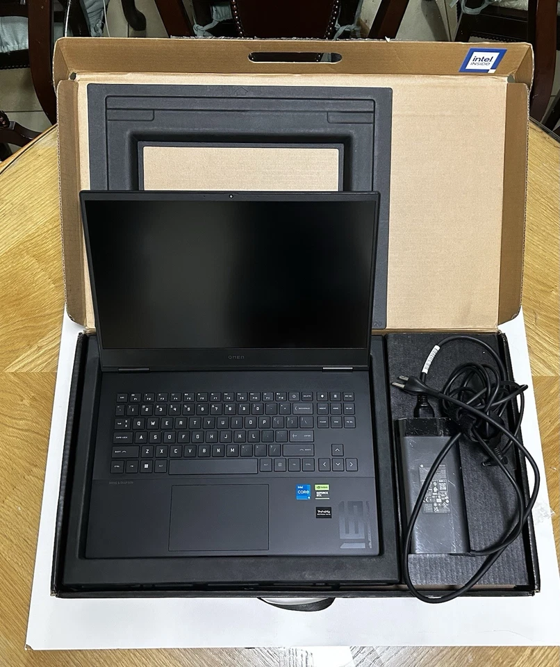 惠普 Omen 16-wd0xxx 游戏笔记本电脑 PC 16.1" i5-13500H 16GB 512G 6GB RTX 3050 W11 — 第 1/4 张图片