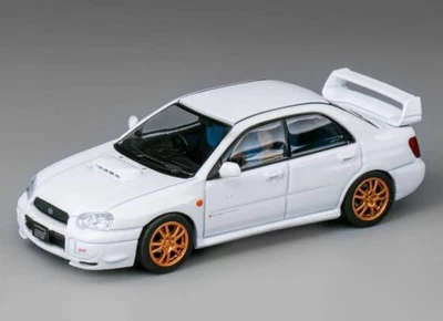 SUBARU Impreza WRX Sti - 8th Gen  - pearl white - Furuya 1:64 - Immagine 1 di 4