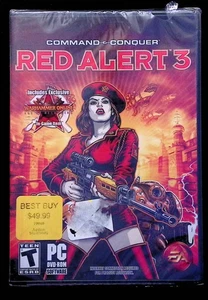 SEALED NEW Command & Conquer RED ALERT 3 PC DVD-ROM - Picture 1 of 2